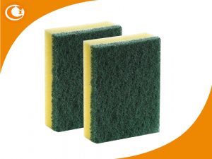 Green Sponge Scrub Pad